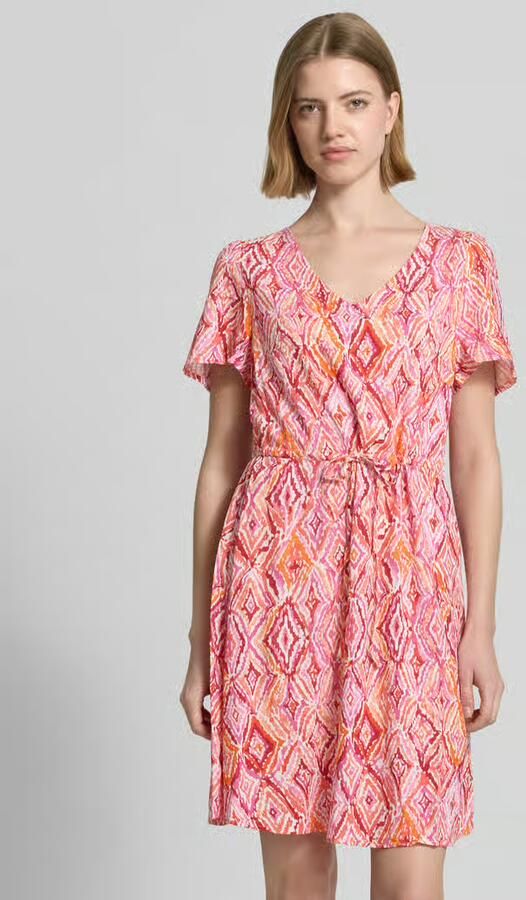 Vero Moda Getailleerde vrijetijdsjurk van pure viscose model 'EASY JOY' - Foto 4