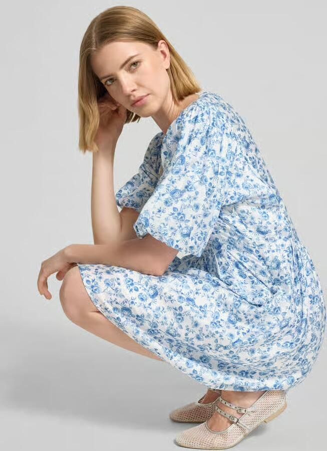 Vero Moda Getailleerde vrijetijdsjurk van viscosemix model 'BLISS'