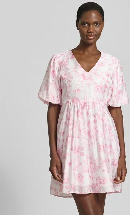 Vero Moda Getailleerde vrijetijdsjurk van viscosemix model 'BLISS' - Foto 3