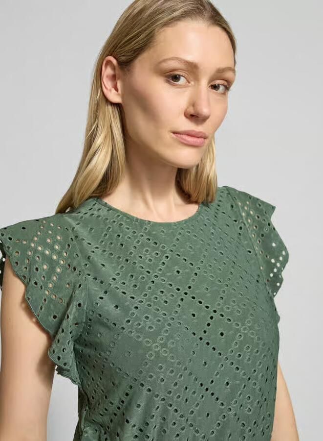 Vero Moda Getailleerde zomerjurk met ajourpatroon model 'TASSA' - Foto 3