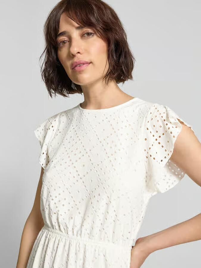 Vero Moda Getailleerde zomerjurk met ajourpatroon model 'TASSA'