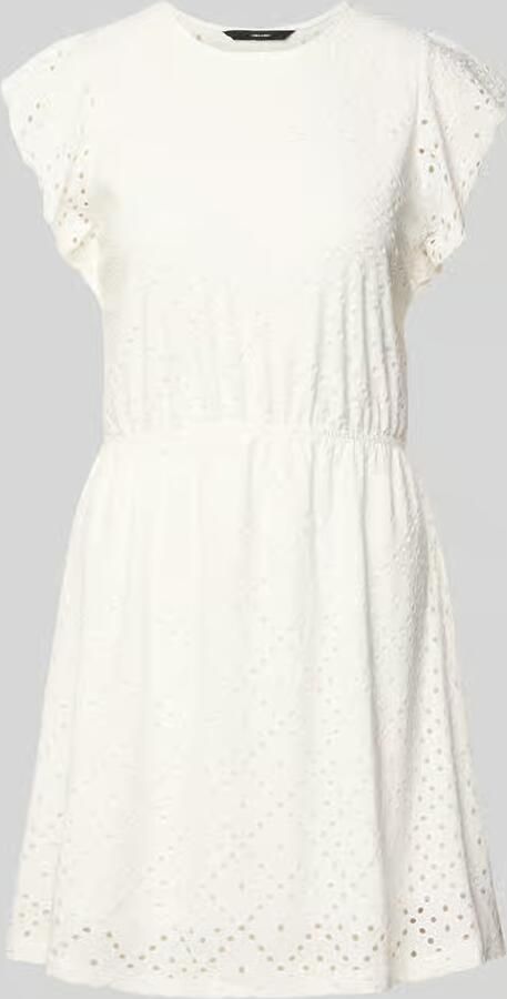Vero Moda Getailleerde zomerjurk met ajourpatroon model 'TASSA' - Foto 2