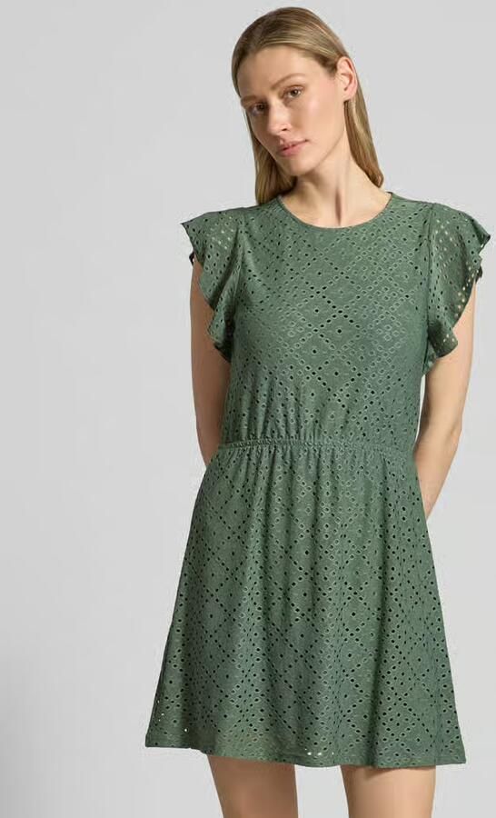 Vero Moda Getailleerde zomerjurk met ajourpatroon model 'TASSA' - Foto 5