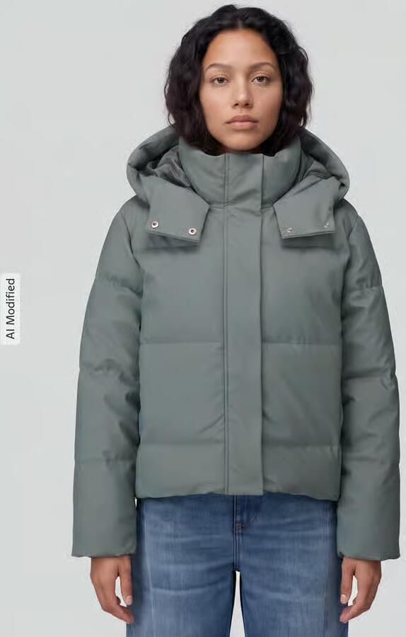 Vero Moda Regular fit gewatteerd jack met capuchon model 'GRETAKYLIE' - Foto 10