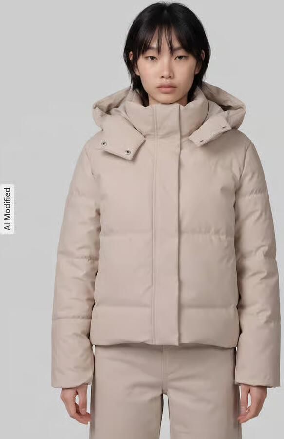 Vero Moda Regular fit gewatteerd jack met capuchon model 'GRETAKYLIE' - Foto 3