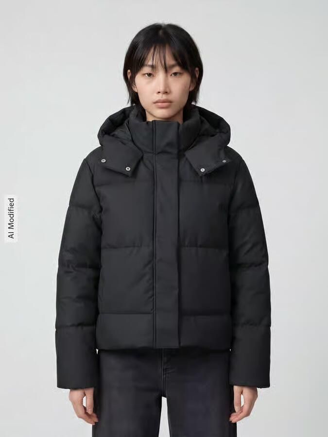 Vero Moda Regular fit gewatteerd jack met capuchon model 'GRETAKYLIE' - Foto 5