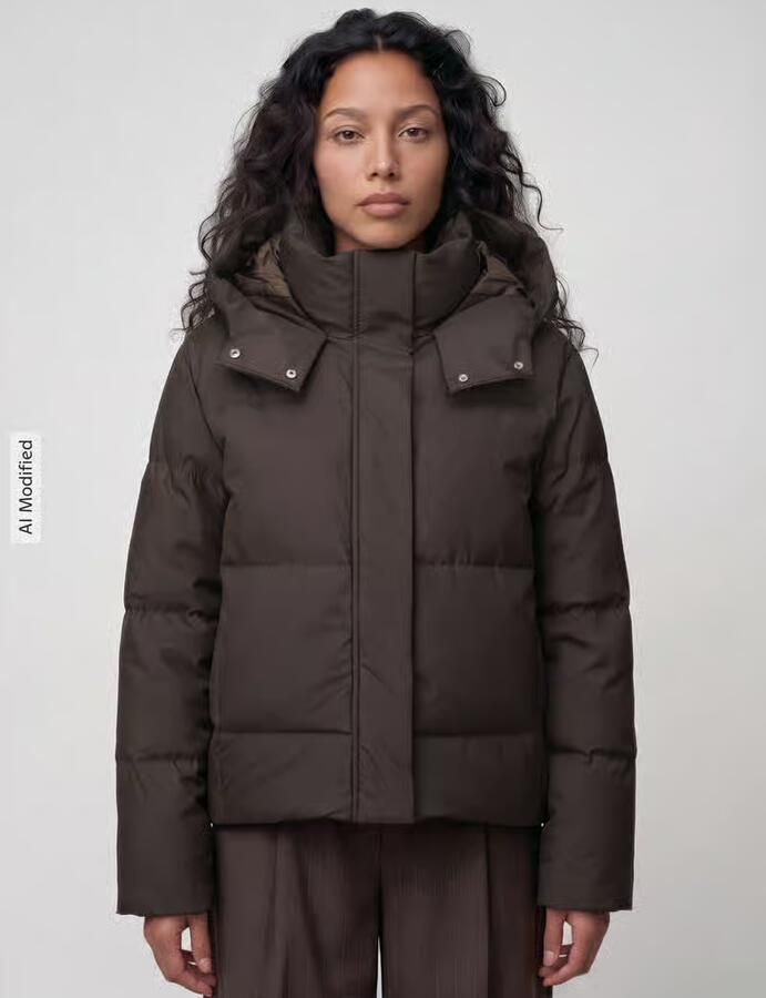 Vero Moda Gewatteerd jack met afneembare capuchon - Foto 3