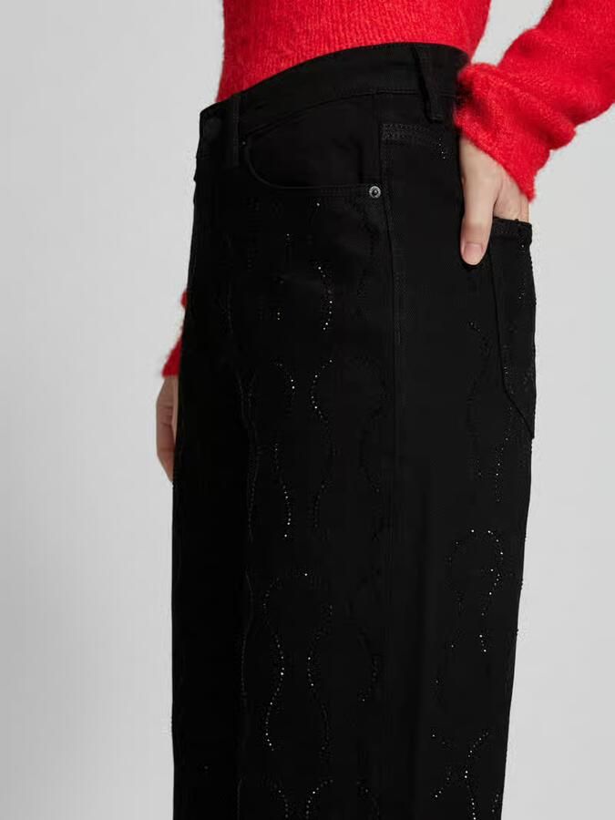 Vero Moda High rise jeans met strass-steentjes model TESSA' - Foto 2