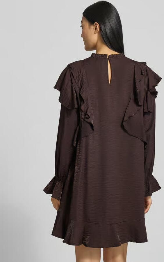 Vero Moda Knielange jurk van viscosemix model 'LIZZI'