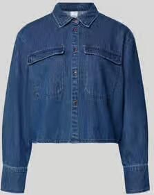 Vero Moda Kort jeansblouse van puur katoen model 'POSEY'