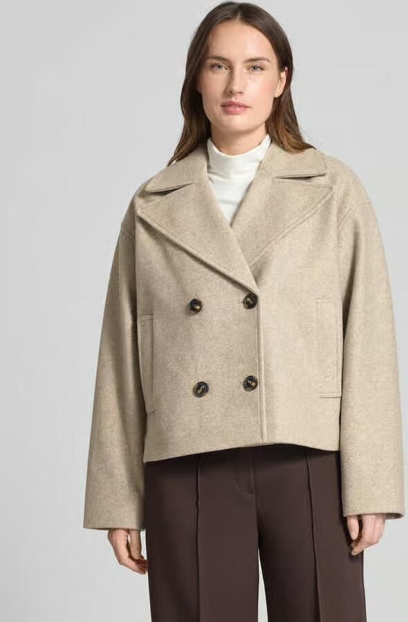Vero Moda Korte trenchcoat met dubbele knoopsluiting model 'VINCELINE' - Foto 3