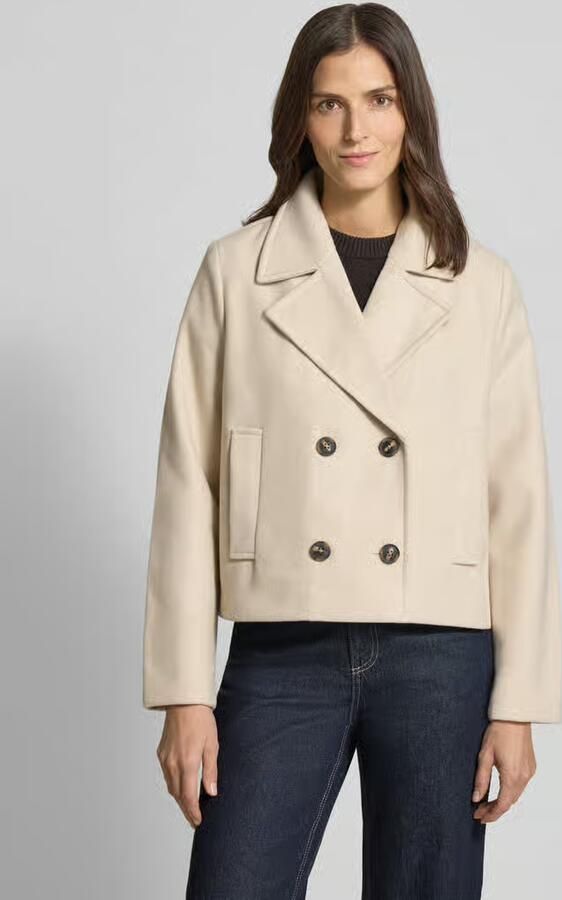 Vero Moda Korte trenchcoat met dubbele knoopsluiting model 'VINCEMIA' - Foto 7