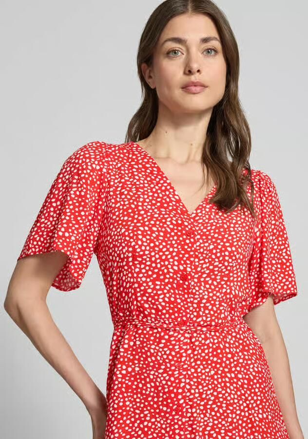 Vero Moda Licht uitlopend minijurkje van pure viscose model 'ALBA'