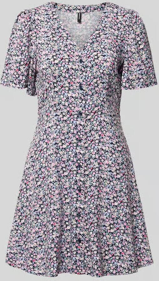 Vero Moda Licht uitlopend minijurkje van pure viscose model 'ALBA' - Foto 2