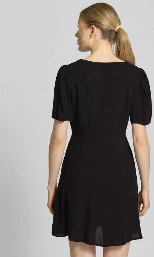 Vero Moda Licht uitlopend minijurkje van pure viscose model 'ALBA' - Foto 6