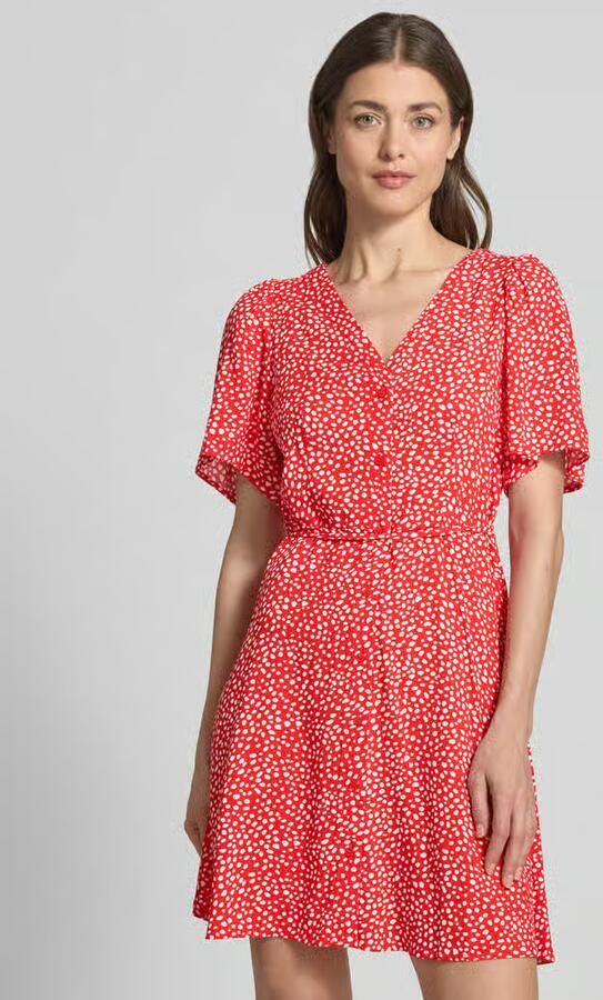 Vero Moda Licht uitlopend minijurkje van pure viscose model 'ALBA' - Foto 2
