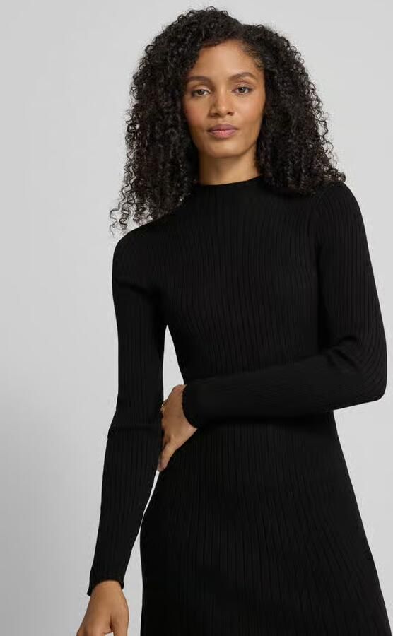Vero Moda Licht uitlopende gebreide jurk van viscosemix model 'NANCY' - Foto 2