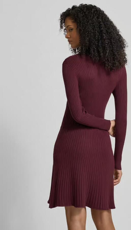 Vero Moda Licht uitlopende gebreide jurk van viscosemix model 'NANCY'