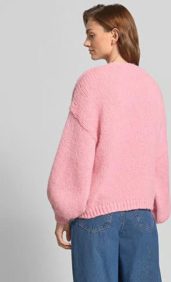 Vero Moda Loose fit gebreid jack met ballonmouwen model 'MAYBE' - Foto 3