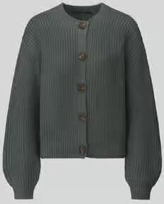 Vero Moda Loose fit gebreid jack met enkelrijige knoopsluiting model 'LEA'