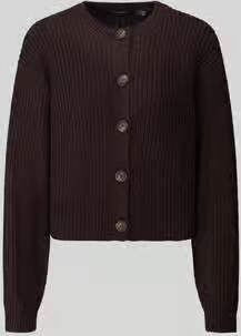 Vero Moda Loose fit gebreid jack met enkelrijige knoopsluiting model 'LEA'