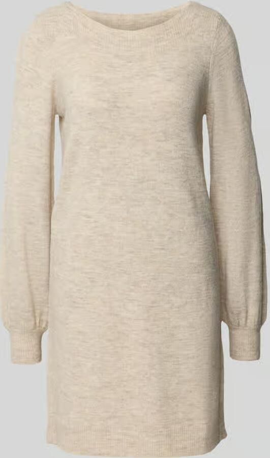 Vero Moda Loose fit gebreide jurk met boothals model 'LEFILE'