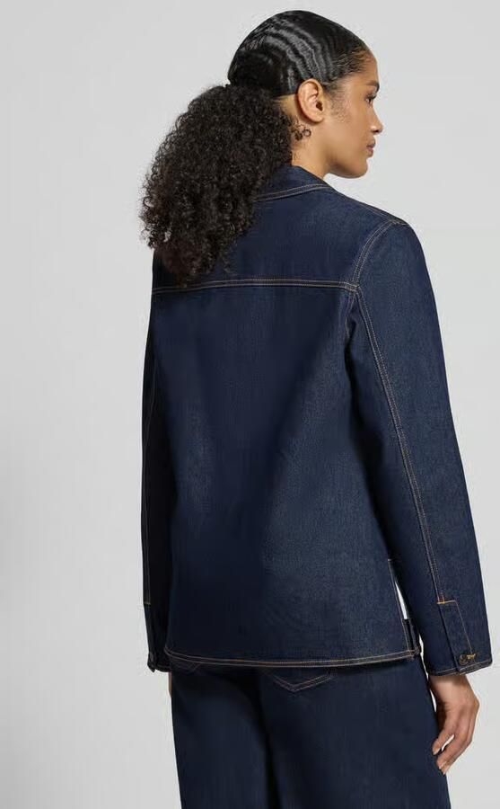 Vero Moda Loose fit jeansblouse van katoenmix model 'KANIKA'