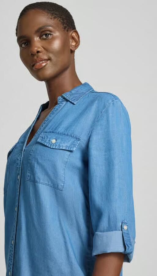 Vero Moda Overhemdblouse VMBREE 7 8 SLEEVE LOOSE TENCEL SHIRT GA