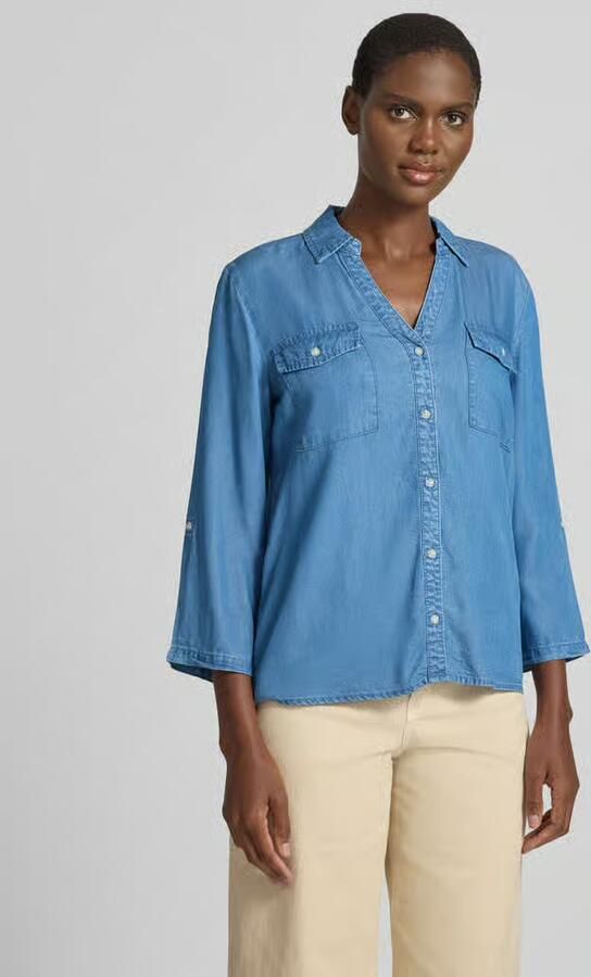Vero Moda Overhemdblouse VMBREE 7 8 SLEEVE LOOSE TENCEL SHIRT GA - Foto 2
