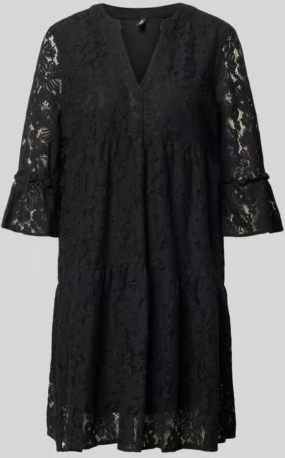Vero Moda loose fit kanten jurk van katoenmix model 'HONEY' - Foto 2