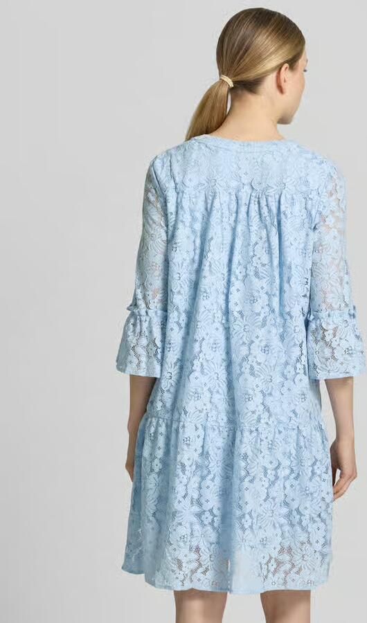 Vero Moda loose fit kanten jurk van katoenmix model 'HONEY'