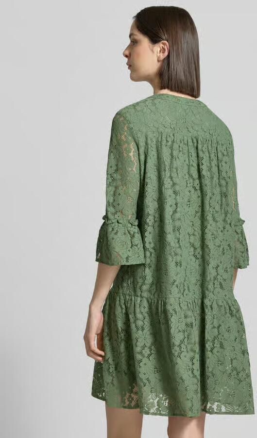 Vero Moda loose fit kanten jurk van katoenmix model 'HONEY' - Foto 4