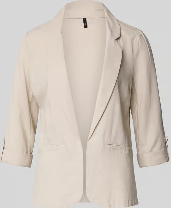 Vero Moda Blazer van een mix van viscose en linnen met 3 4-mouwen model 'JESMILO' - Foto 6