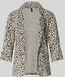 Vero Moda Loose fit korte blazer van mix van viscose en linnen model 'JESMILO'