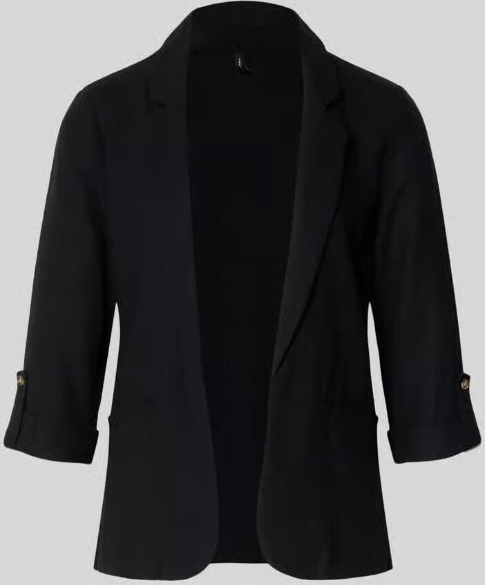 Vero Moda Blazer van een mix van viscose en linnen met 3 4-mouwen model 'JESMILO' - Foto 5