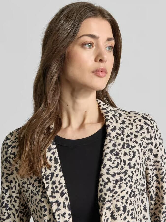 Vero Moda Loose fit korte blazer van mix van viscose en linnen model 'JESMILO'