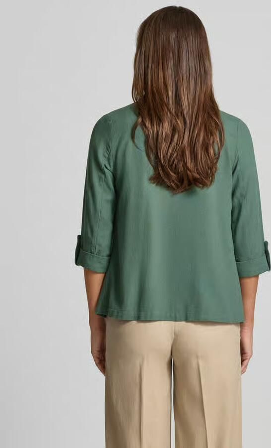 Vero Moda Regular fit blazer van een mix van viscose en linnen model 'JESMILO'