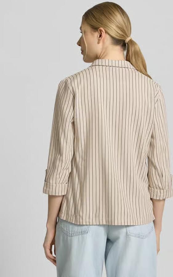 Vero Moda Loose fit korte blazer van mix van viscose en linnen model 'JESMILO' - Foto 10