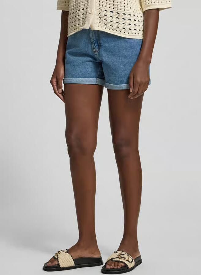 Vero Moda Relaxed fit korte jeans van katoenmix model 'ZURI' - Foto 11