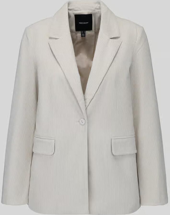 Vero Moda Loose fit lange blazer met stijgende reverskraag model 'NORA' - Foto 2