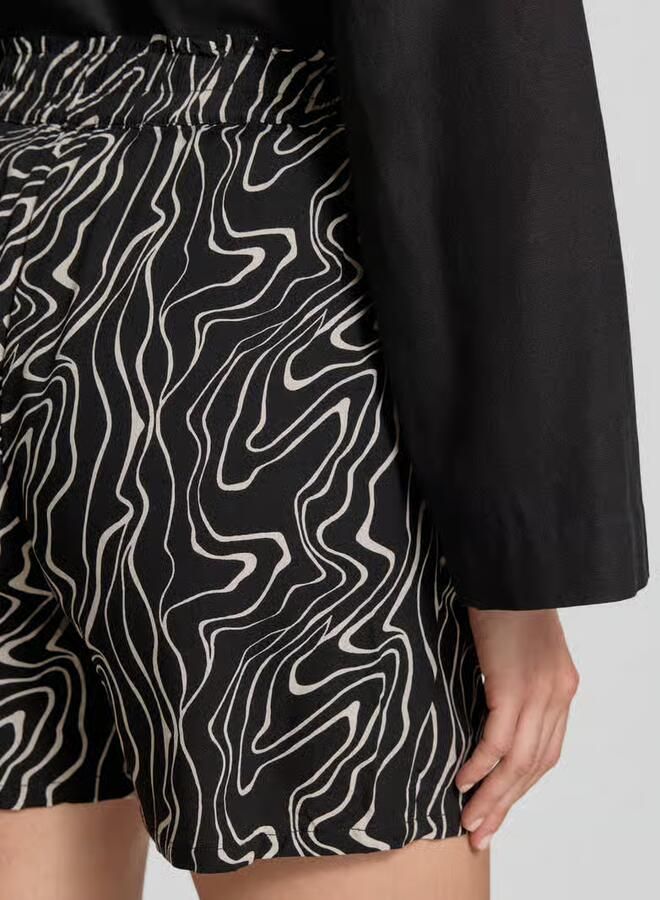 Vero Moda Loose fit short van pure viscose model 'EASY JOY'