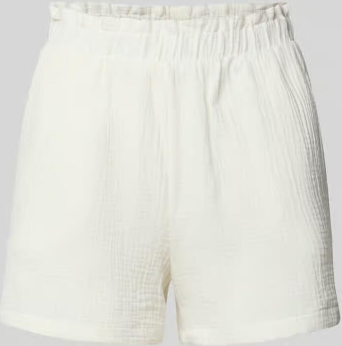 Vero Moda Korte high waist broek met structuurmotief model 'NATALI' - Foto 9