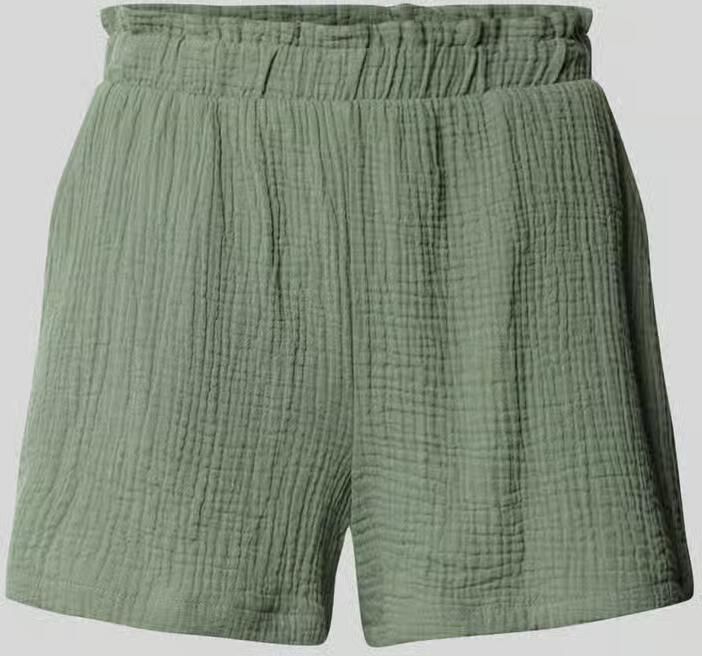 Vero Moda Loose fit korte broek van katoen model 'NATALI' - Foto 3