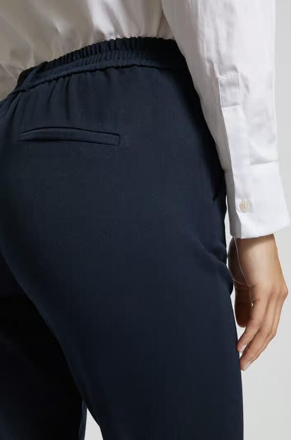 Vero Moda Loose fit stoffen broek met gestileerde opening model 'MAYA' - Foto 7