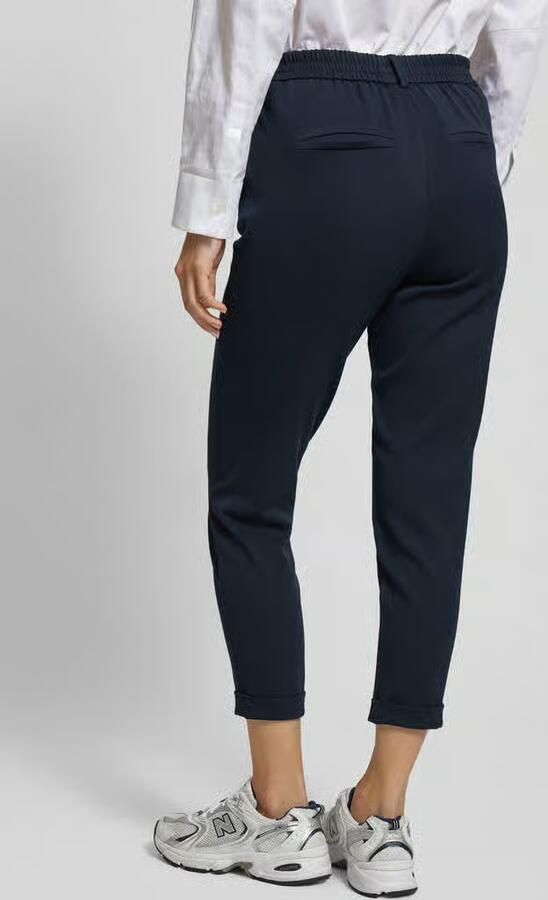 Vero Moda Loose fit stoffen broek met gestileerde opening model 'MAYA' - Foto 8