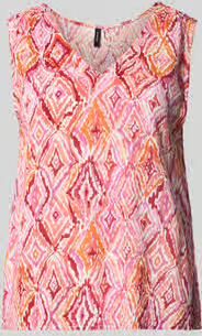 Vero Moda loose fit top van zuivere viscose model 'EASY JOY'