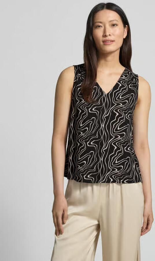 Vero Moda loose fit top van zuivere viscose model 'EASY JOY' - Foto 3