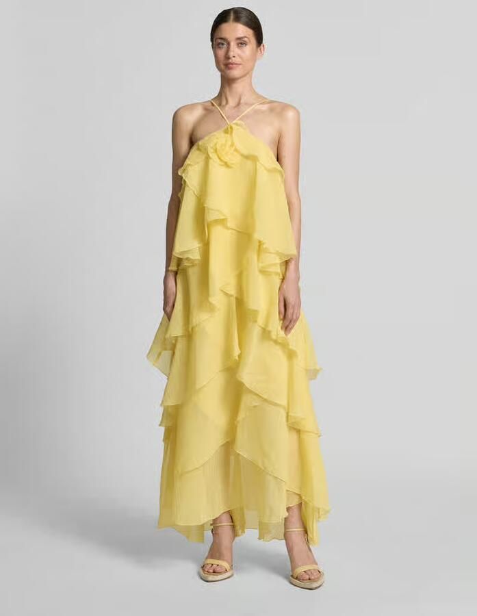 Vero Moda Maxi-jurk met 3d-ruchedetails model 'DELILAH' - Foto 2