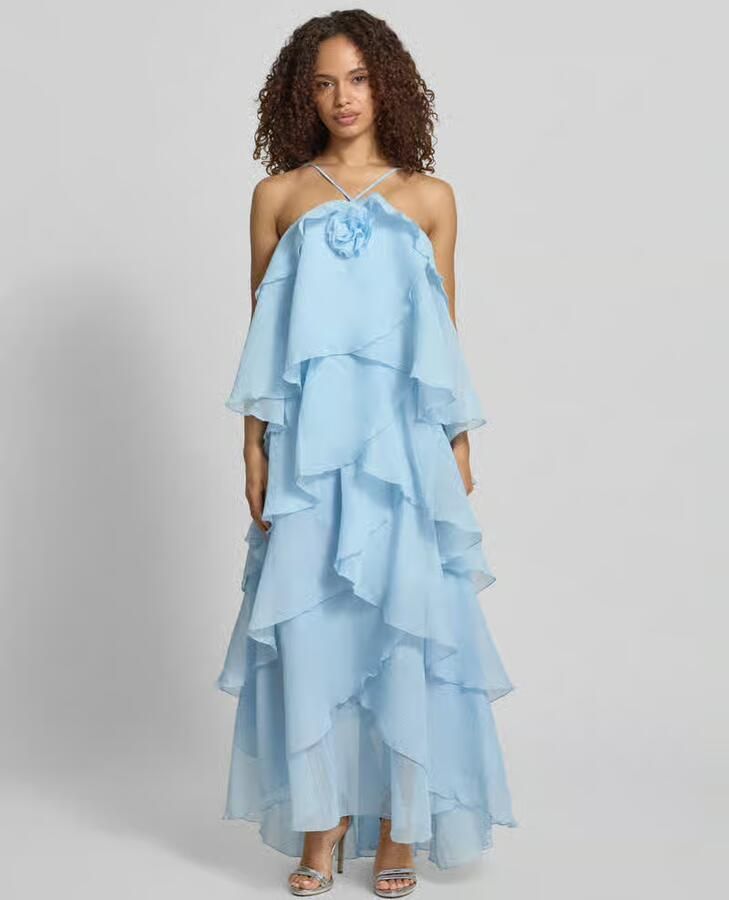 Vero Moda Maxi-jurk met 3d-ruchedetails model 'DELILAH' - Foto 2