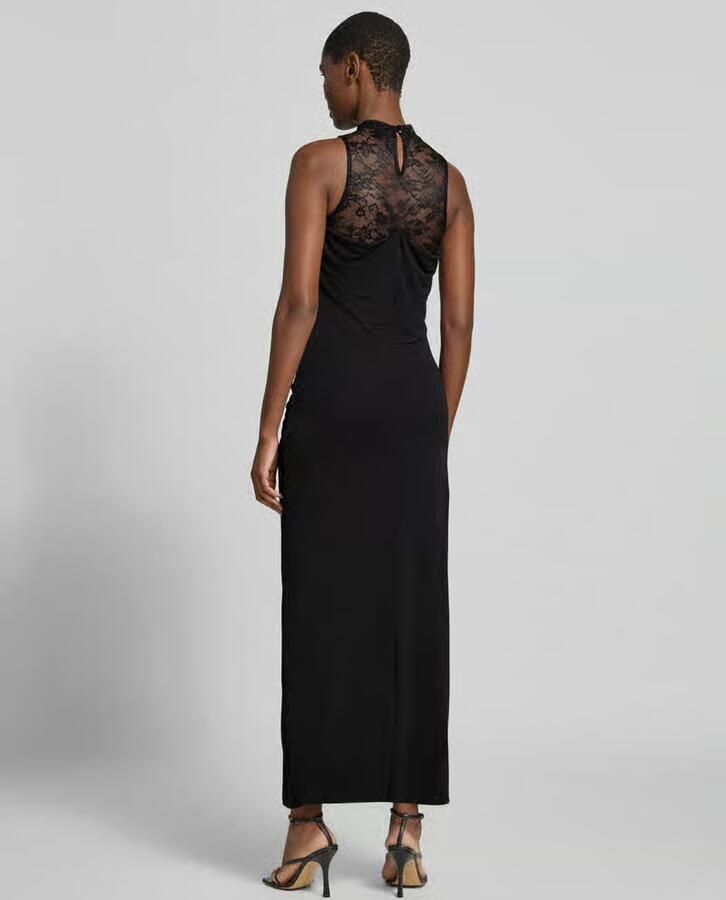 Vero Moda Licht getailleerde maxi-jurk met kant model 'CILJA' - Foto 2